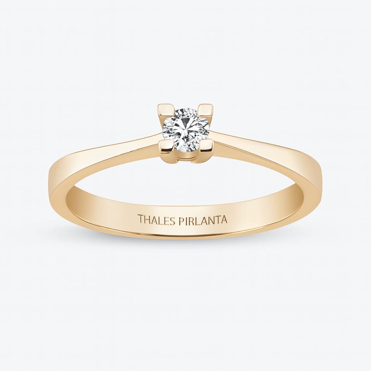 D Renk Tektaş Pırlanta Yüzük Parlaklığı Nasıl Olur?